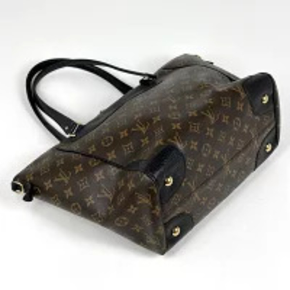 Louis Vuitton Brown Shoulder Noir Tote Monogram Bag Black Estrella Brown Black